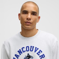 Vancouver Canucks lululemon Heathered Core Ultra Light Grey Steady State Crew