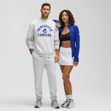 Vancouver Canucks lululemon Heathered Core Ultra Light Grey Steady State Crew