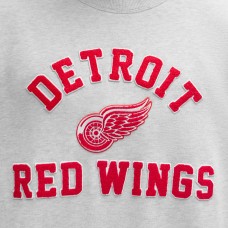 Detroit Red Wings lululemon Heathered Core Ultra Light Grey Steady State Crew