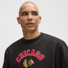 Chicago Blackhawks lululemon Black Steady State Crew