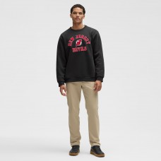 New Jersey Devils lululemon Black Steady State Crew