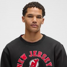 New Jersey Devils lululemon Black Steady State Crew