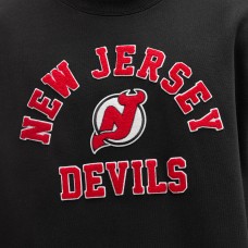 New Jersey Devils lululemon Black Steady State Crew