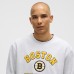 Boston Bruins lululemon Heathered Core Ultra Light Grey Steady State Crew