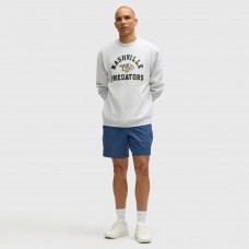 Nashville Predators lululemon Heathered Core Ultra Light Grey Steady State Crew