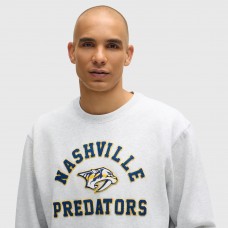 Nashville Predators lululemon Heathered Core Ultra Light Grey Steady State Crew