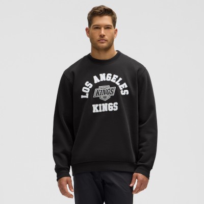 Los Angeles Kings lululemon Black Steady State Crew