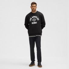 Los Angeles Kings lululemon Black Steady State Crew