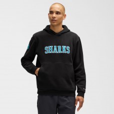 San Jose Sharks lululemon Black Steady State Pullover Hoodie San Jose Sharks lululemon Black Steady State Pullover Hoodie