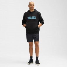 San Jose Sharks lululemon Black Steady State Pullover Hoodie San Jose Sharks lululemon Black Steady State Pullover Hoodie
