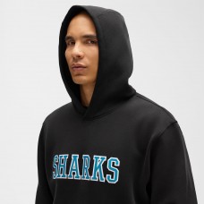 San Jose Sharks lululemon Black Steady State Pullover Hoodie San Jose Sharks lululemon Black Steady State Pullover Hoodie