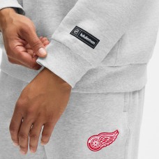 Detroit Red Wings lululemon Heathered Core Ultra Light Grey Steady State Pullover Hoodie