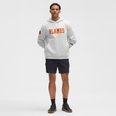 Calgary Flames lululemon Heathered Core Ultra Light Grey Steady State Pullover Hoodie