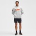 Calgary Flames lululemon Heathered Core Ultra Light Grey Steady State Pullover Hoodie