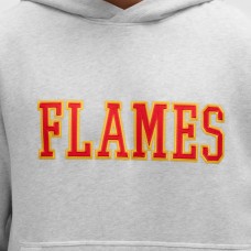Calgary Flames lululemon Heathered Core Ultra Light Grey Steady State Pullover Hoodie