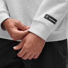 Calgary Flames lululemon Heathered Core Ultra Light Grey Steady State Pullover Hoodie