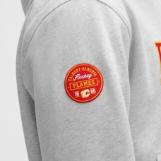 Calgary Flames lululemon Heathered Core Ultra Light Grey Steady State Pullover Hoodie