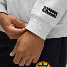 Толстовка Boston Bruins lululemon Heathered Core Ultra Light Grey Steady State