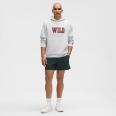 Minnesota Wild lululemon Heathered Core Ultra Light Grey Steady State Pullover Hoodie