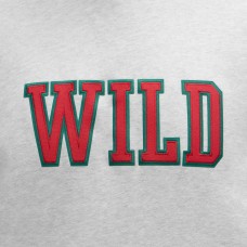 Minnesota Wild lululemon Heathered Core Ultra Light Grey Steady State Pullover Hoodie