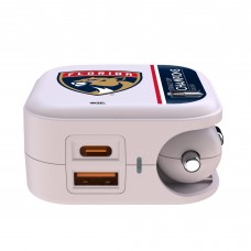 Зарядка Florida Panthers Keyscaper White 2025 Stanley Cup Champions 2-In-1 USB