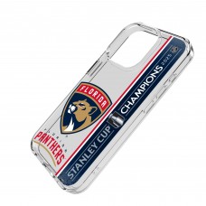 Чехол на телефон Florida Panthers Keyscaper 2025 Stanley Cup Champions iPhone Clear Чехол на телефон Florida Panthers Keyscaper 2025 Stanley Cup Champions iPhone Clear