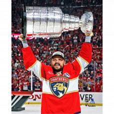 Sam Reinhart Florida Panthers Unsigned Fanatics Authentic 2025 Stanley Cup Champions Raising Cup Photograph