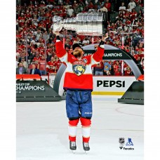 Sam Bennett Florida Panthers Unsigned Fanatics Authentic 2025 Stanley Cup Champions Raising Cup Photograph