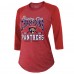 Футболка Женская Florida Panthers Majestic Threads Red 2025 Stanley Cup Champions 3/4-Sleeve Raglan Tri-Blend