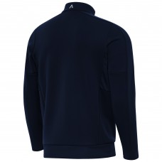 Кофта на короткой молнии Florida Panthers Antigua Navy 2025 Stanley Cup Champions Genesis