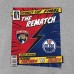Футболка Florida Panthers vs. Edmonton Oilers Heather Gray 2025 Stanley Cup Final Rematch Comic