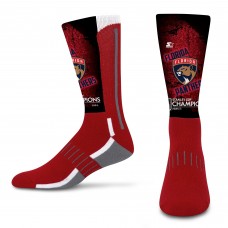 Две пары носков Unisex Florida Panthers Starter 2025 Stanley Cup Champions Blackout Crew