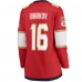 Игровая джерси Женская Florida Panthers Aleksander Barkov Fanatics Red 2025 Stanley Cup Champions Breakaway