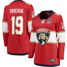 Игровая джерси Женская Florida Panthers Matthew Tkachuk Fanatics Red 2025 Stanley Cup Champions Breakaway Игровая джерси Женская Florida Panthers Matthew Tkachuk Fanatics Red 2025 Stanley Cup Champions Breakaway