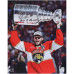 Фото с автографом Carter Verhaeghe Florida Panthers Fanatics Authentic 2025 Stanley Cup Champions 16" x 20" Raising Cup with "2025 SC Champs" Inscription