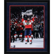 Фото с автографом Aaron Ekblad Florida Panthers Fanatics Authentic 2025 Stanley Cup Champions 16" x 20" Raising Cup