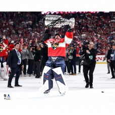 Sergei Bobrovsky Florida Panthers Autographed Fanatics Authentic 2025 Stanley Cup Champions 16 x 20 Raising Cup Photograph Sergei Bobrovsky Florida Panthers Autographed Fanatics Authentic 2025 Stanley Cup Champions 16 x 20 Raising Cup Photograph