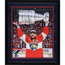 Фото с автографом Sam Reinhart Florida Panthers Fanatics Authentic 2025 Stanley Cup Champions 16" x 20" Raising Cup Фото с автографом Sam Reinhart Florida Panthers Fanatics Authentic 2025 Stanley Cup Champions 16" x 20" Raising Cup