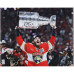 Фото с автографом Matthew Tkachuk Florida Panthers Fanatics Authentic 2025 Stanley Cup Champions 16" x 20" Raising Cup