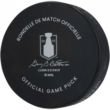 Шайба Carter Verhaeghe Florida Panthers Autographed Fanatics Authentic 2025 Stanley Cup Champions Official Game