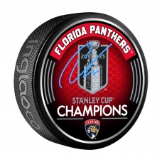 Шайба Carter Verhaeghe Florida Panthers Autographed Fanatics Authentic 2025 Stanley Cup Champions Шайба Carter Verhaeghe Florida Panthers Autographed Fanatics Authentic 2025 Stanley Cup Champions