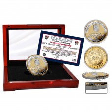 Florida Panthers Highland Mint 2025 Stanley Cup Champions Two-Tone Coin
