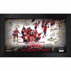 Постер Florida Panthers Highland Mint 2025 Stanley Cup Champions 12 x 20 Signature Celebration Frame Постер Florida Panthers Highland Mint 2025 Stanley Cup Champions 12 x 20 Signature Celebration Frame