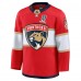 Игровая джерси Florida Panthers Fanatics Red Home 2025 Stanley Cup Champions Premium Patched