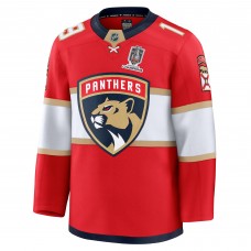 Игровая джерси Florida Panthers Matthew Tkachuk Fanatics Red Home 2025 Stanley Cup Champions Premium Patched Игровая джерси Florida Panthers Matthew Tkachuk Fanatics Red Home 2025 Stanley Cup Champions Premium Patched