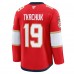 Игровая джерси Florida Panthers Matthew Tkachuk Fanatics Red Home 2025 Stanley Cup Champions Premium Patched