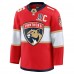 Игровая джерси Florida Panthers Aleksander Barkov Fanatics Red Home 2025 Stanley Cup Champions Premium Patched
