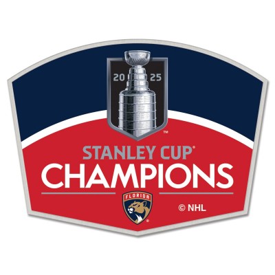 Значок Florida Panthers WinCraft 2025 Stanley Cup Champions Collectors