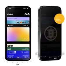 Boston Bruins Disappearing Logo iPhone Screen Protector