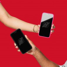 New Jersey Devils Disappearing Logo iPhone Screen Protector New Jersey Devils Disappearing Logo iPhone Screen Protector